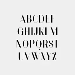 大胆斜体VANITY时尚杂志封面字体排版设计欣赏-窄到宽的美学设计，可以用于个人和商业作品，如在线/离线杂志或书籍，海报，摄影，网站，品牌和标识，或电视节目---酷图编号1099867