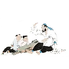 古风免抠元素古代人物画像PNG