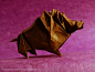 全部尺寸 | Roman Diaz Origami Wild Boar | Flickr - 相片分享！