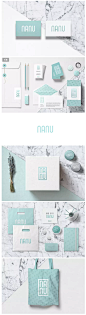 NaNu精品活动策划公司品牌形象VI设计 #设计#