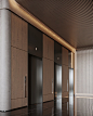 成都公寓大楼一层大堂+公区过道+地下电梯厅 | Artpartner | 2022 | 中国四川-序赞网