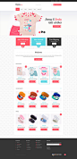Doozy : Doozy is a template perfect for any clothing store, toy shop, kids, family, creative, children or art themed website.