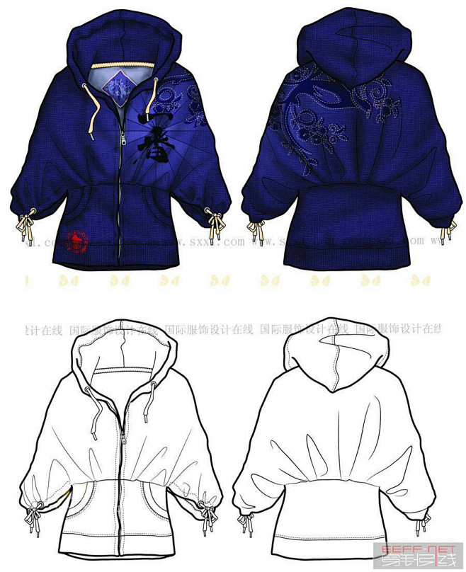 服装款式图