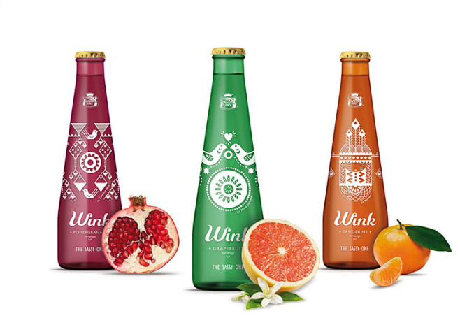 Wink柚子饮料创意包装设计 | 新鲜创...