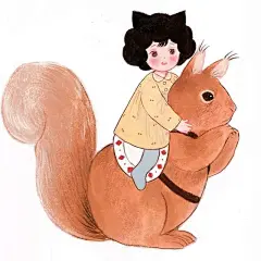 软萌童真插画·韩国插画师yoovora