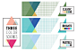 波西米亚色块多彩方形几何包装海报背景AI矢量设计元素  (2)