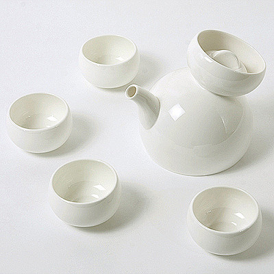 梅纳雪 创意陶瓷骨瓷双子壶茶具套装 整套...