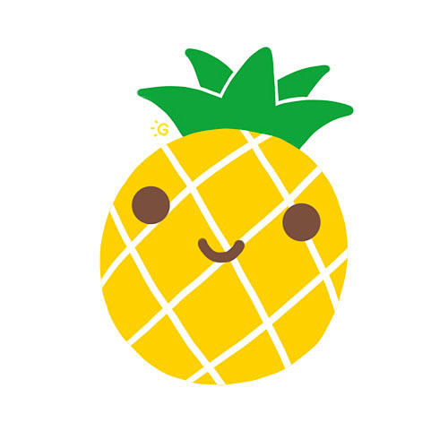 可可可可莉从庄小默转采于2019-03-11 09:02:30菠萝卡通素材可可可