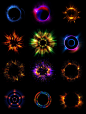 Experiments with optical flares (3)