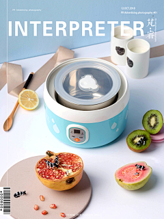 INTERPRETER芃睿品牌摄影诠释者采集到INTERPRETER芃睿酸奶机拍摄
