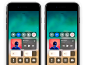 Control center ios 11 concept