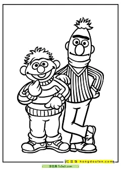 11张可爱的毛茸茸的芝麻街的有趣故事幼儿卡通涂色图片 | 涂色集，涂色画打印大图 : 《芝麻街》（Sesame Street）是一个以教育和娱乐为目的的儿童电视节目，它经常通过各种节日庆典来教育孩子们关于多元文化、家庭价值和社区庆祝活动的知识。以下是一些《芝麻街》中可能会展示的节日庆典：圣诞节（Christmas）：节目可能 11张可爱的毛茸茸的芝麻街的有趣故事幼儿卡通涂色图片