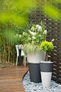 Des pots empilables et modulables pour votre jardin, terrasse et balcon: 