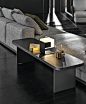 CLIVE | Rectangular coffee table Clive Collection By Minotti : Download the catalogue and request prices of Clive | rectangular coffee table By minotti, wooden console table / coffee table, clive Collection