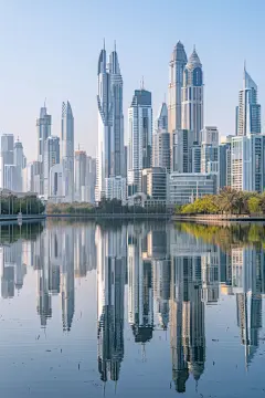 海滨城市建筑高楼图片