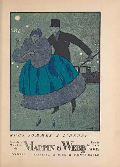 法国时尚杂志《Gazette du Bon Ton》里的时尚插画。《Gazette du Bon Ton》是一本1912年到1925年在巴黎小有影响力的时尚杂志，由 Lucien Vogel创办，旨在建立时装作为一种艺术与绘画、雕塑和插画。杂志的第一篇文章写到：“一个女人的衣服是一种乐趣，绝不逊色与其他任何艺术形式”。 ​ ​​​​