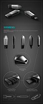 Siemens USB flash drive design : GorjupDesign participated on Siemens USB design contest.Below are four sumbited design presentation.