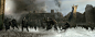 Caesar in Gaul, Mariusz Kozik : Promotional key artwork& loading screen prepared for Total War:Rome 2, Caesar in Gaul Campaign Pack