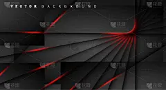 华贵,阴影,黑色,背景,线条,红灯,灰色,商务,技术,壁纸