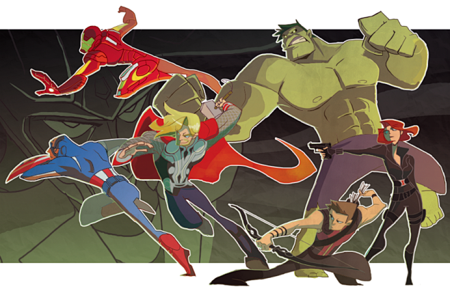 The Avengers by ~nar...