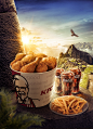 KFC - Megas Provincias : Retoque digital para Ogilvy & Mather. 