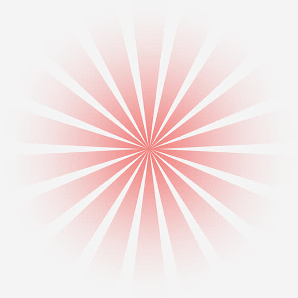 红色渐变放射光