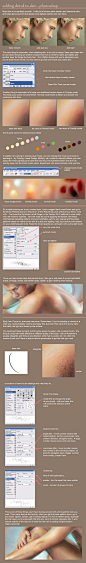 adding detail to skin - PS by *ceruleanvii on deviantART
