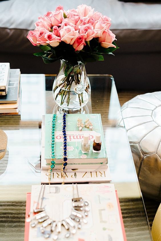 coffee table styling...