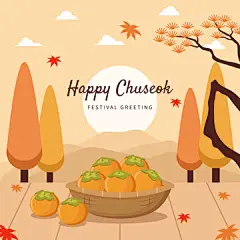 点击来源直接获取大图文件 |秋夕（韩国中秋佳节）