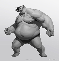 是个臭画画的采集到欧美Q版