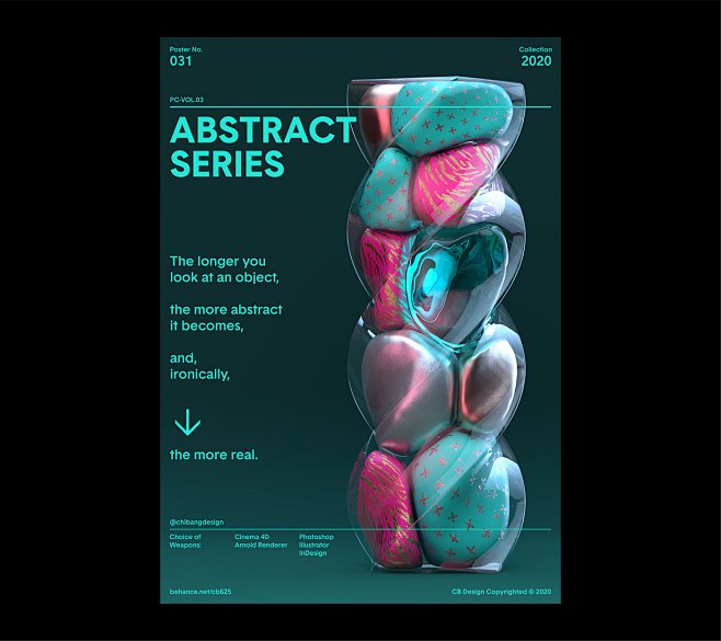 C4D 海报设计