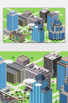 重庆城市建筑创意插画