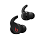 Beats 经典黑红 Beats Fit Pro 真无线耳机展示耳机上自带的控制按钮，可用来管理通话和控制音乐播放。