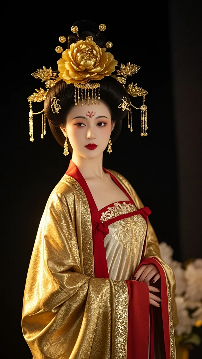 唐，贵妃，汉服，唐朝美人，杨玉环-花瓣网
