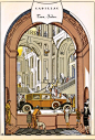 【Thomas Maintland Cleland】文艺的讲，是Cleland在1928年一些发布在《The Saturday Evening Post 》上的一些作品；直白的说，是Cleland给凯迪拉克画的广告。