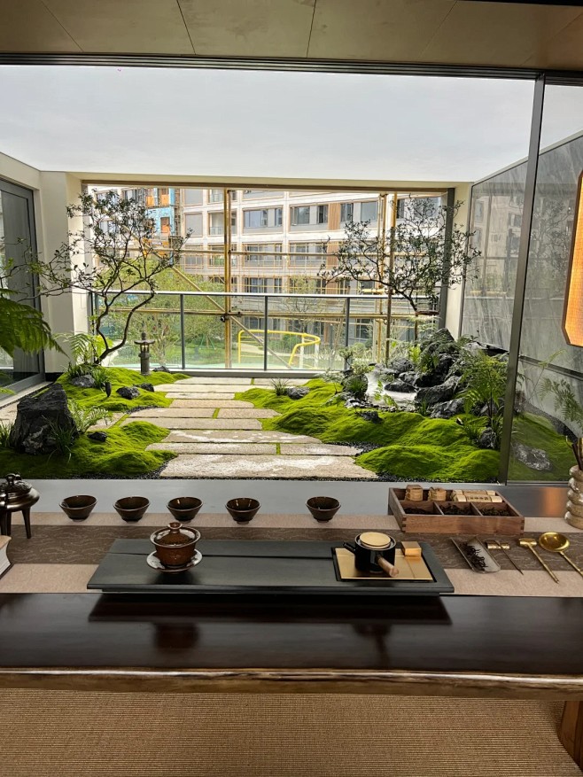 第四代花园住宅 阳台景观落地_1_草木生...