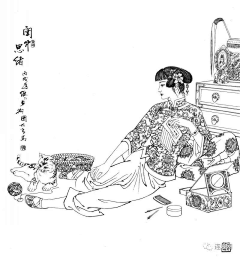 锦毛鼠c采集到仕女画