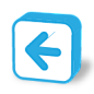 【微图秀】蓝色箭头桌面PNG网页图标透明素材下载 - 图标设计 #平面##采集大赛#