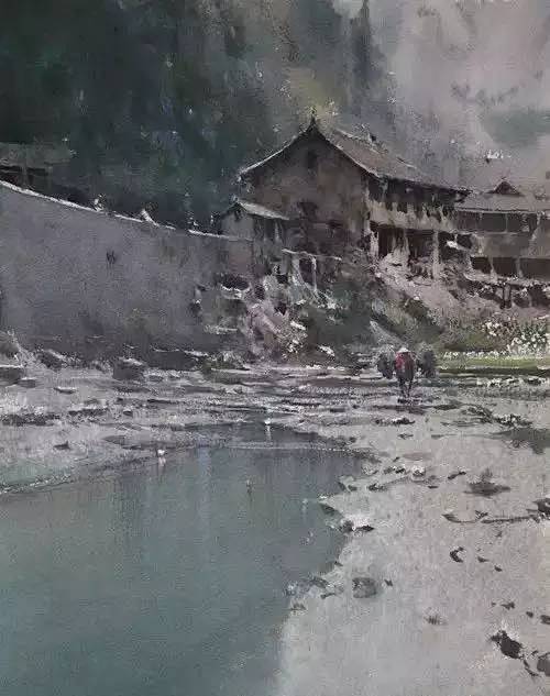 Joseph Zbukvic水彩作品赏析