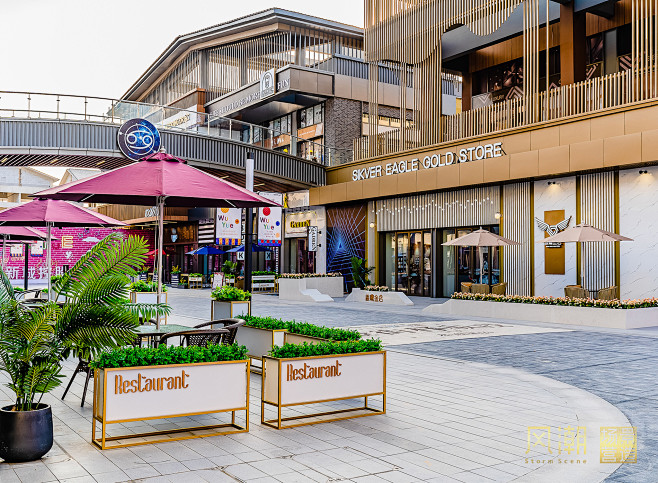 山西 运城 新城吾悦金街 商业街场景营造