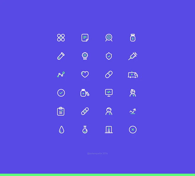 Bigger icons set-花瓣网