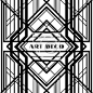 art deco grille #框#