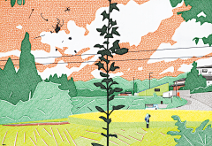厨子爱画画采集到治愈插画
