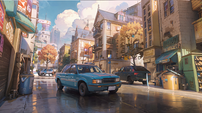 第8波_代号星穹，科幻城市场景-AI绘画...