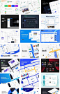 网页后台管理系统可视化模板B端界面素材UI设计sketch/psd/figma-淘宝网