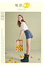 乐町个性牛仔短裤女高腰显瘦2019夏季新款牛仔短裤女潮ins风毛边-tmall.com天猫