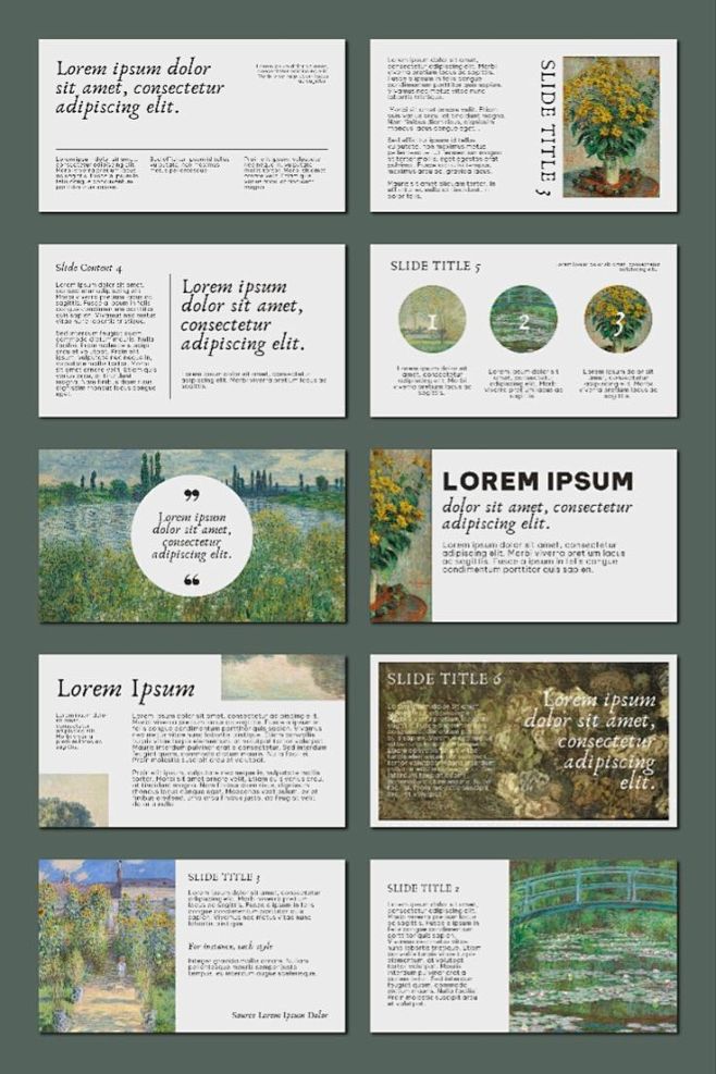 Claude Monet Canva P...