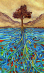 Tree of Life, painting