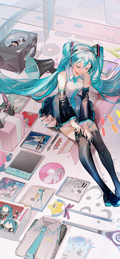 烟莺采集到初音未来