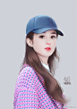 漫画版的赵丽颖，依旧是那个美丽的小仙女，大家最喜欢哪一张？ ​ ​​​​